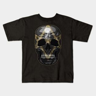 Skull Aleister Crowley Kids T-Shirt